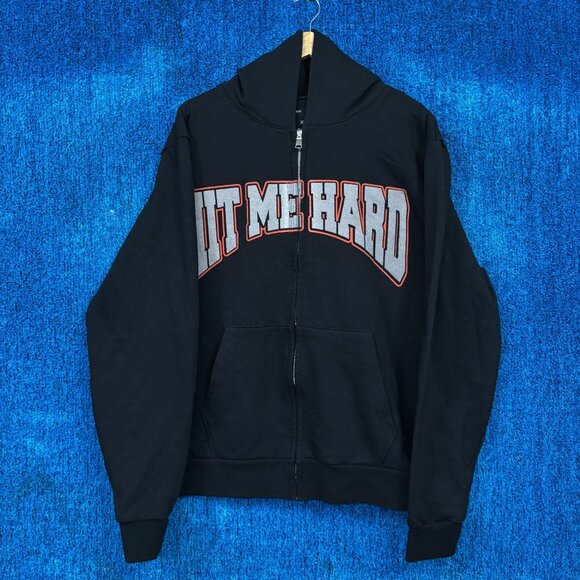 Billie Eilish Hit Me Hard and Soft The Tour Zip-Up Hoodie XL - Picture 1 of 4